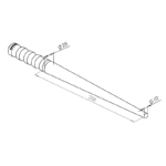 Riigel ümmargune 10-25mm Durston - Image 2