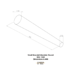 Väike ümmargune käevõru riigel 25-50mm - Image 2