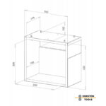 Pöörlev jootmislaus + jootmiskast Durston - Image 3