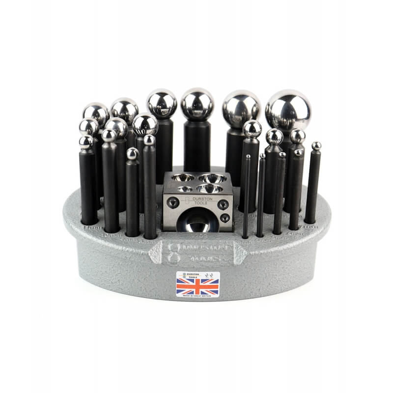 1102_Durston_Alasi ja puntslite komplekt 21tk (Ø 3-36 mm) Alasi ja puntslite komplekt 21tk (Ø 3-36 mm) Durston - Image 1