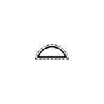 Nõelviil (poolkumer) 140mm, raie 3 - Image 5