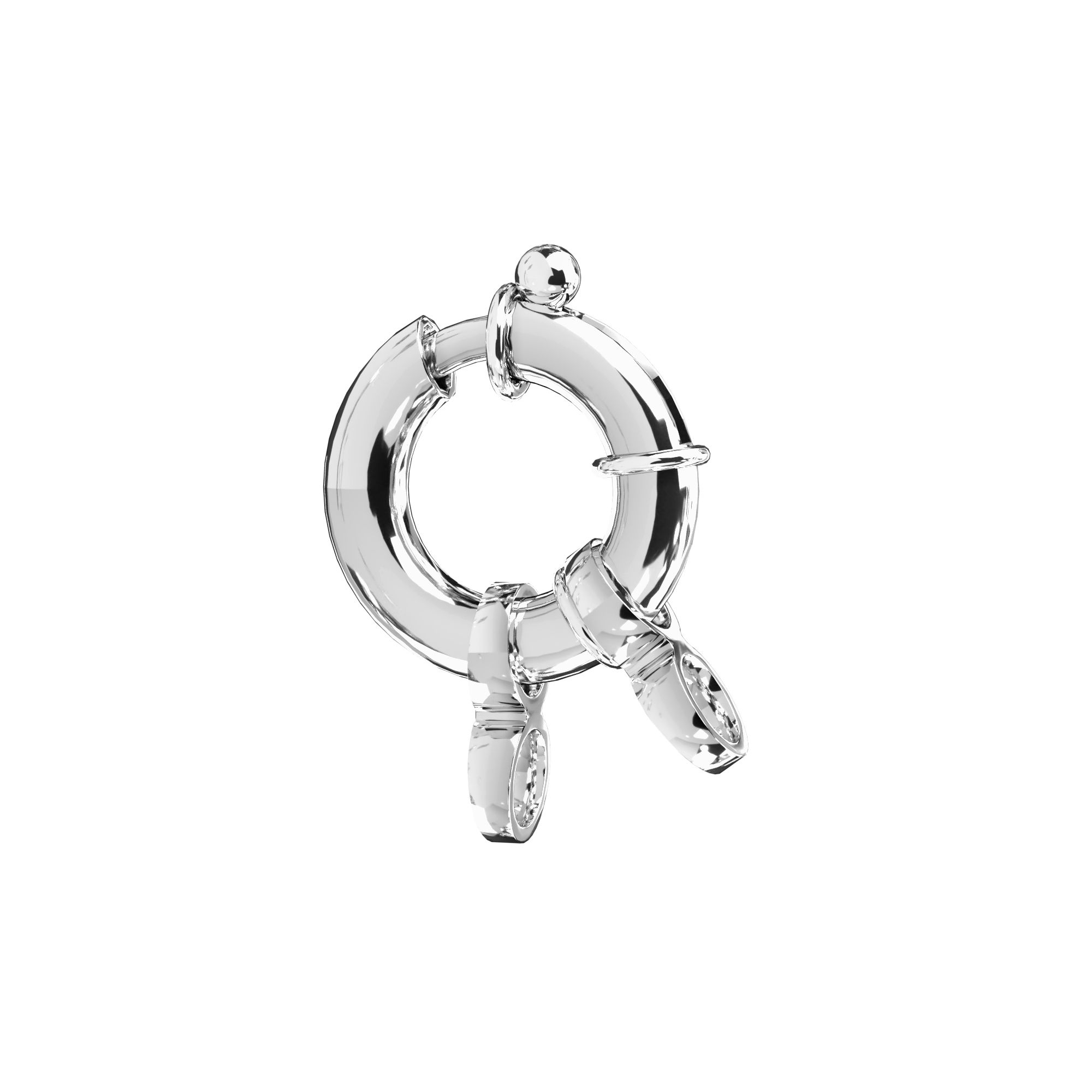 ring-clasp-with-jumprings-sterling-silver-925-amp-3x85-mm Ketilukk rõngastega14,5mm, hõbe 925 - Image 1