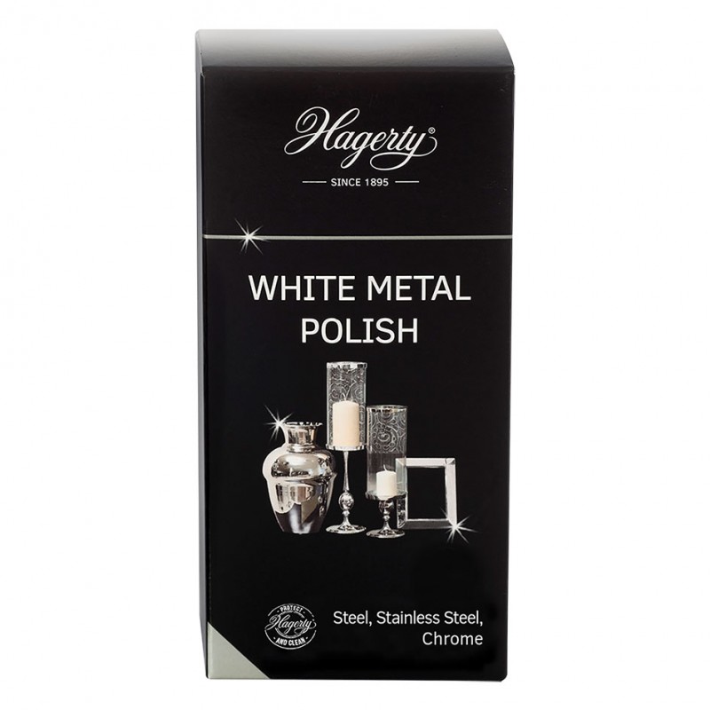 white-metal-polish-steel-stainless-steel-and-chromium-cleaner Hagerty White Metal Polish – terase, roostevaba terase ja kroomi puhastusemulsioon, 250 ml - Image 1
