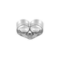 0.7-0.9MM Sterling Silver Earring back ear nut