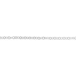 Anchor sterling silver bulk chain, sterling silver AG 925 A 040 EST 2,5 mm