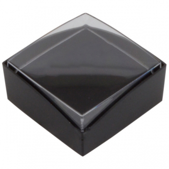 15550020102_6 Karp Copenhagen kõrvarõngastele , must läbipaistva kaanega - Image 1