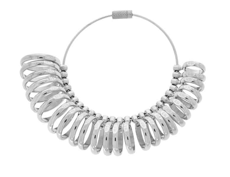 8510 Sõrmuse mõõterõngad Ø13-25, 4mm - Image 1