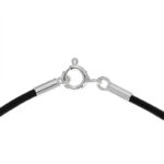 Nahkpaela kinnitus 2,2x10mm, hõbe 925, 0.2g - Image 2