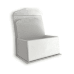 Karp Milano abielusõrmustele valge - Image 2