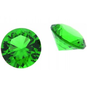 Alpinite Green round brilliant cut