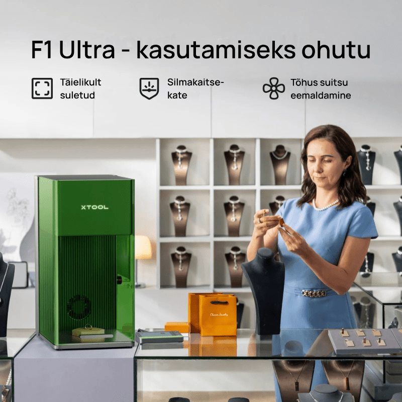 xTool F1 Ultra lasergraveerija