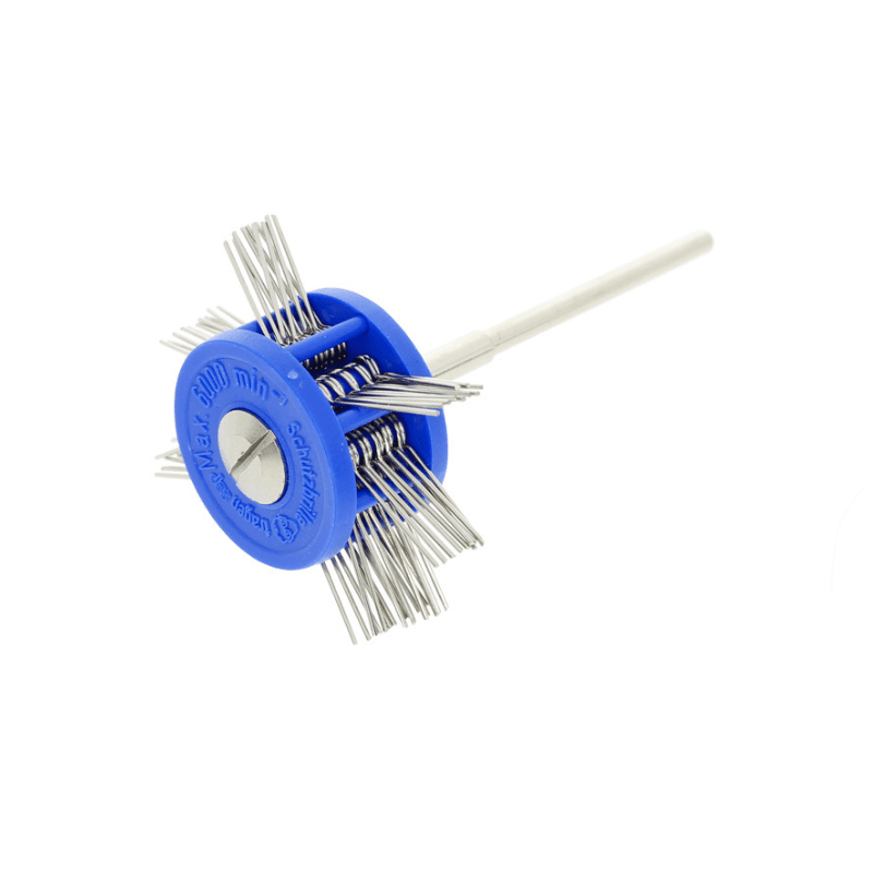 Wire texture brush blue