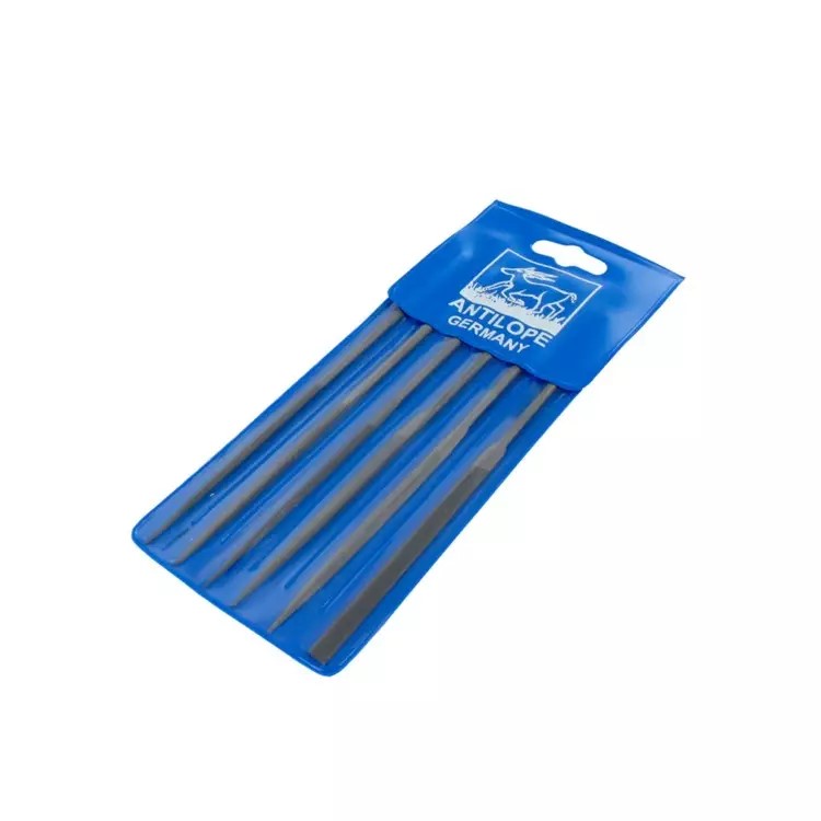 Antilope 18 cm needle file set No. 1 (6 pcs). for professional jewelers.