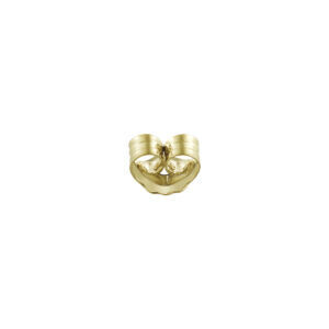 Earring back friction ear nut 14k yellow gold 585 27-507