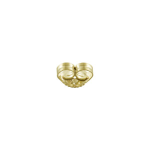 Earring back friction ear nut 14k yellow gold 585 27-607