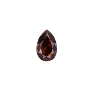 brown cubic zirconia pear 6x4mm 702.50001