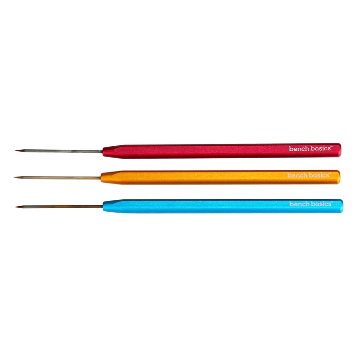 Soldering Picks, Titanium, Roll Proof Handle, Set of 3 Soldering Picks, Titanium, Roll Proof Handle, Set of 3
