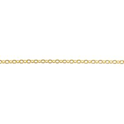 anchor bulk chain 14k yellow gold 585