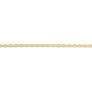anchor bulk chain 14k yellow gold 585