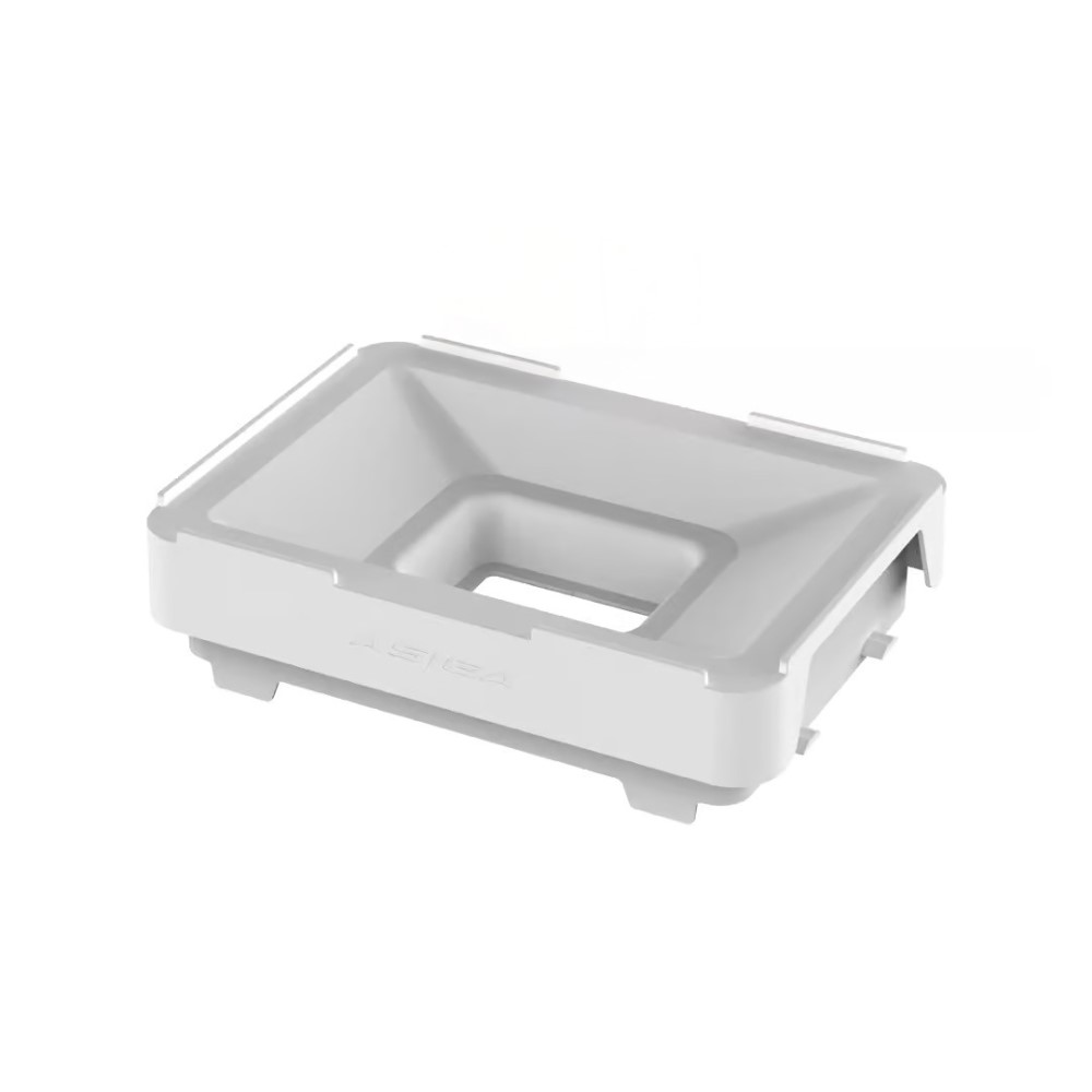 Asiga Max Crown Kit Build Tray – Optimized Tray for Fast and Efficient Dental Printing. for the Crown Kit mode on Asiga MAX 3D printers. With a reduced resin volume, it enables fast and cost-effective printing of crowns, bridges, inlays/onlays, and veneers