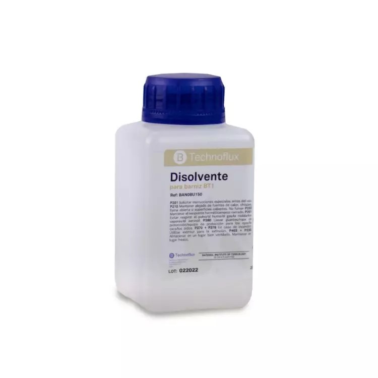 Technoflux Solvent for BT-1 Metal Varnish – ¼ Litre
