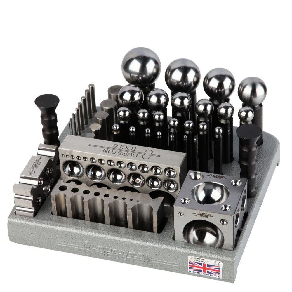 1121 master forming set with punches rods and forming blocks durston