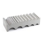 1172 hardened steel bending block for forging and bending from Durston