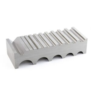 1172 hardened steel bending block for forging and bending from Durston