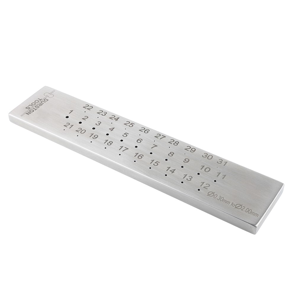 2031 Round Drawplate 0.3 – 2mm 2031 Round Drawplate 0.3 – 2mm