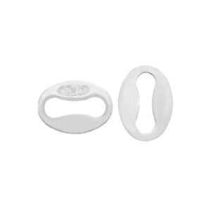 925 sterling silver chain hallmark tag, stamped end-cap--bc-39x5-mm