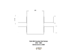 Valts FSM200 Double, kahepoolne mootoriga, Durston - Pilt 2