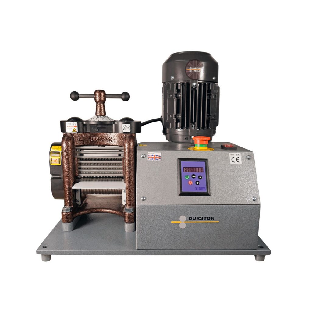 The Agile Power W110, a high-quality single-sided powered rolling mill from Durston tools
