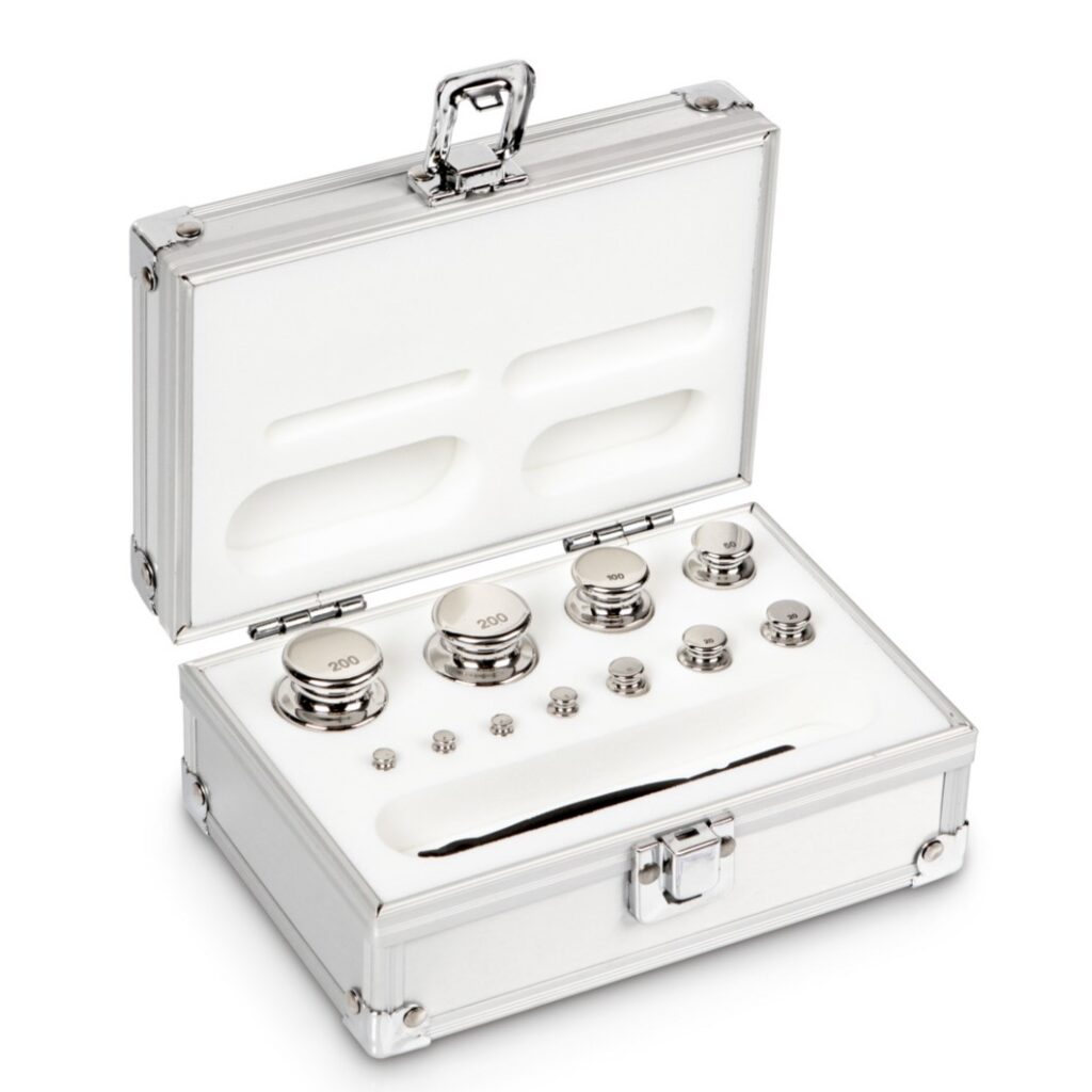 326-046 Weight set 1-200g eco shape stainless steel Kern