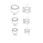 Alasi ja puntslite komplekt (Ø50–85 mm), Durston - Pilt 2