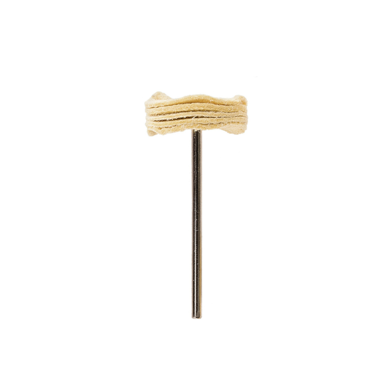 500 22 HP chamois leather miniature polishing disc hatho